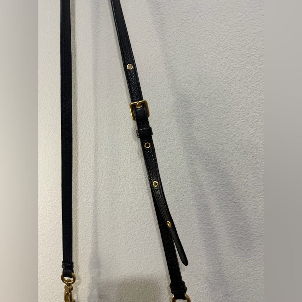 Marc By Marc Jacobs Black Leather Crossbody Bag - Picture 5 of 6
